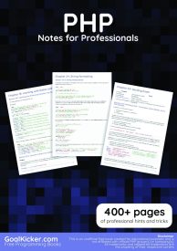 PHP Notes for Professionals