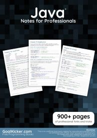Java Notes for Professionals