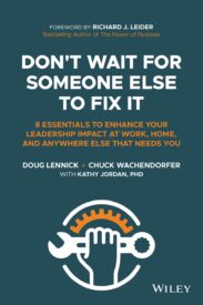 Don't Wait For Someone Else To Fix It