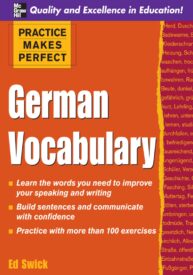 Practice Makes Perfect, German Vocabulary