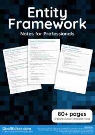 Entity Framework Notes for Professionals