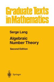 Algebraic Number Theory, Serge Lang