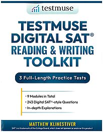 TestMuse Digital SAT Reading & Writing Toolkit