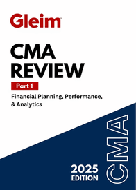 Gleim CMA Review 2025, Part 1