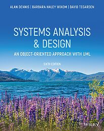 Systems Analysis and Design, An Object-Oriented Approach with UML