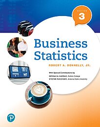 Business Statistics, Robert A. Donnelly