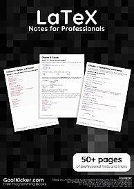 LaTeX Notes for Professionals
