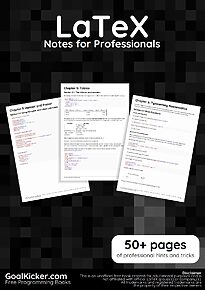 LaTeX Notes for Professionals