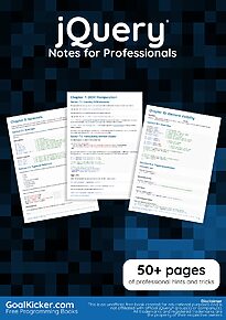 jQuery Notes for Professionals