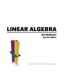 Linear Algebra, Jim Hefferon