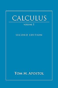 Calculus, Volume 1, by Tom M. Apostol