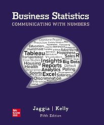 Business Statistics, Communicating with Numbers