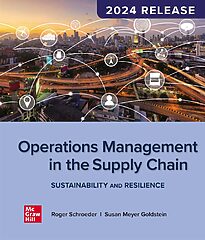 Operations Management in the Supply Chain, Sustainability and Resilience