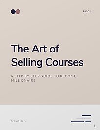 The Art of Selling Courses