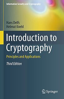Introduction to Cryptography, Principles and Applications