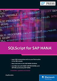 SQLScript for SAP HANA